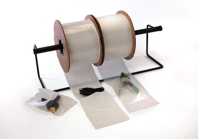 8W x 10L Layflat Poly Bags on a Roll, 3.0 Mil, 750/Roll (2720)