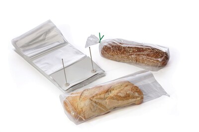 11 x 18 Gusseted Poly Bags, 1 Mil, Clear, 1000/Carton (8040)