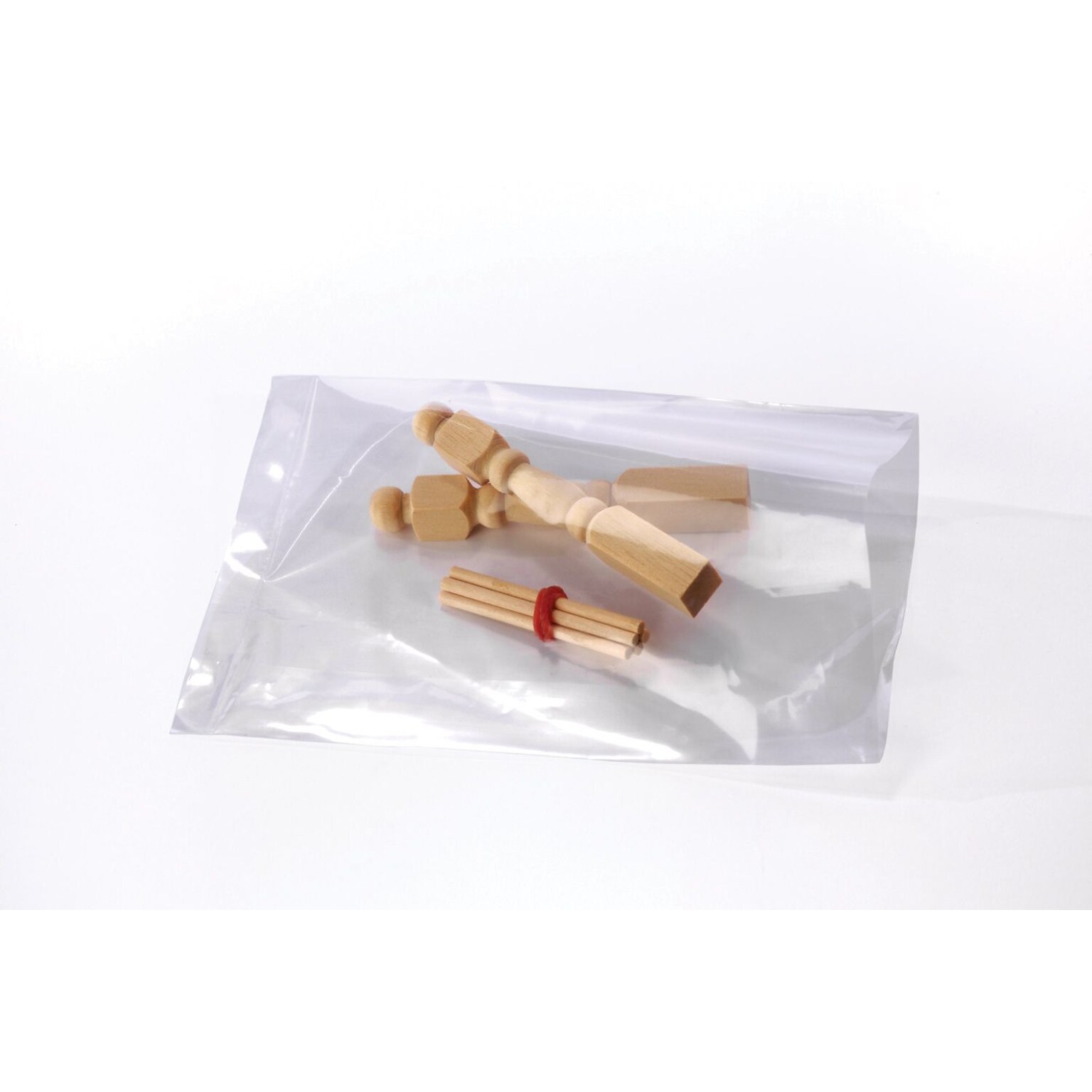 3 x 10 Flat Poly Bags, 1.5 Mil, Clear, 1000/Carton (PB41000)