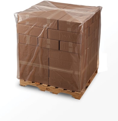 32x28x48 Pallet Top Covers 1.5 mil, Clear, 200/Roll (10000)