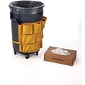 Laddawn Heavyweight 55-60 Gallon Trash Bags, Low Density, 4 Mil, Clear, 50 Bags/Carton (8727)