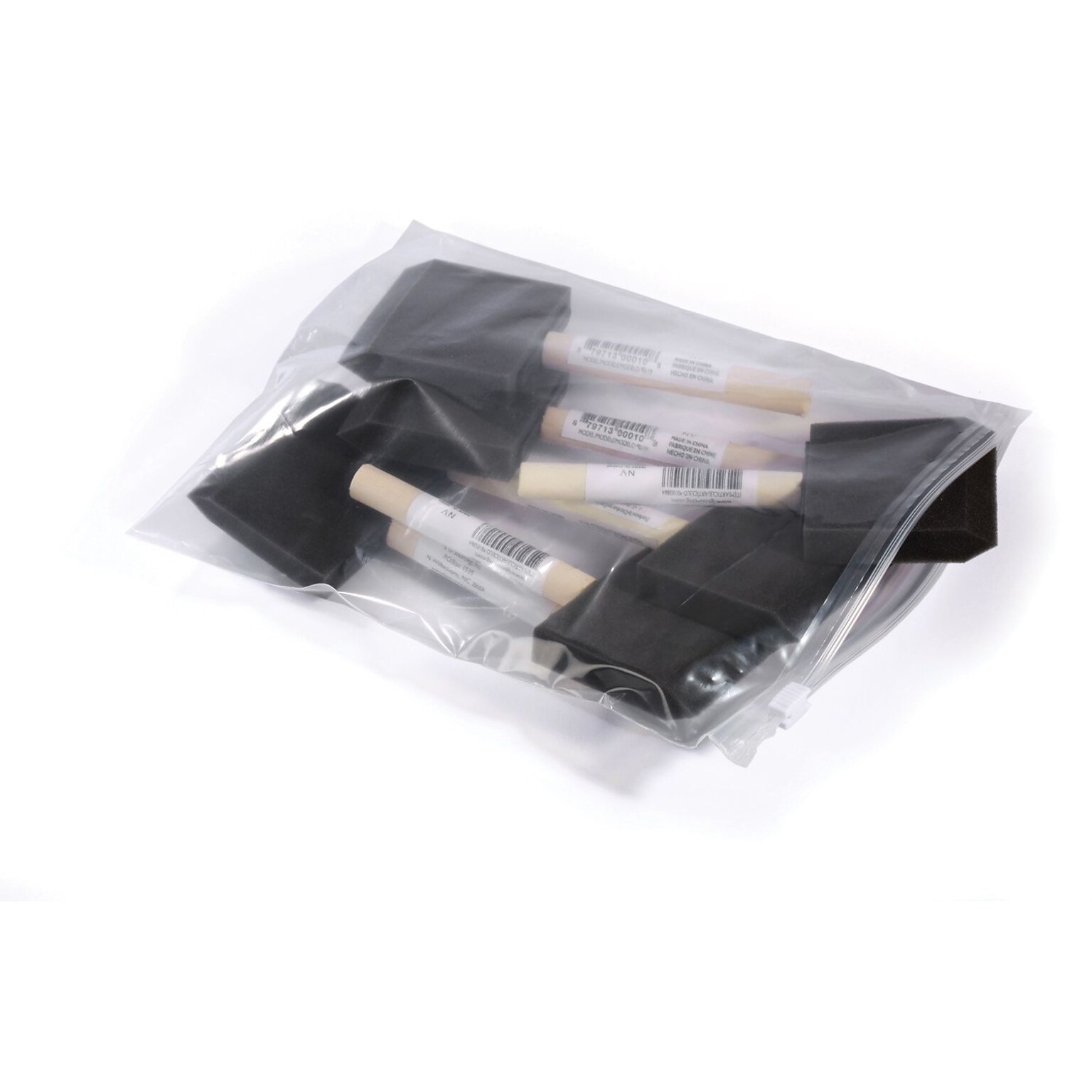 32 x 84 Gusseted Poly Bags, Bags on a Roll, 4 Mil, Clear, 100/Carton (PB5215)