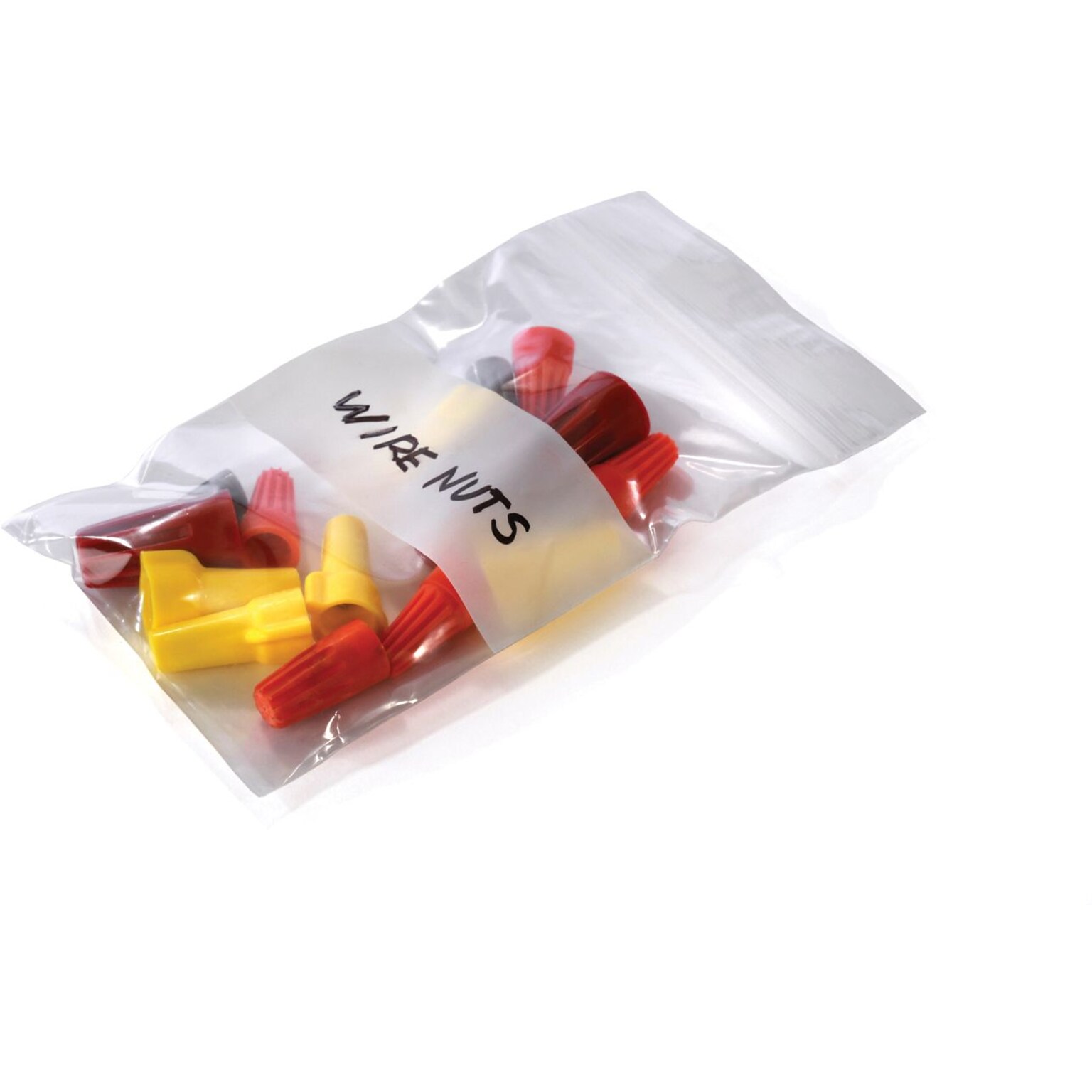 12 x 12 Reclosable Poly Bags, 2 Mil, Clear, 1000/Carton (PB3987)