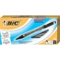 BIC Intensity Felt Pens, Fine Point, Black Ink, Dozen (FPIN11BK)