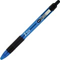 Zebra Pen Z-Grip Neon Retractable Ballpoint Pens, Medium Point (1.0mm), Blue, Dozen (ZEB 22920)