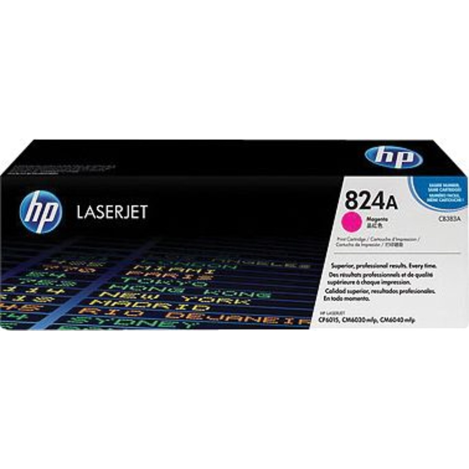 HP 824A Magenta Standard Yield Toner Cartridge (CB383A)