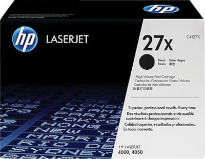 HP 27X Black High Yield Toner Cartridge