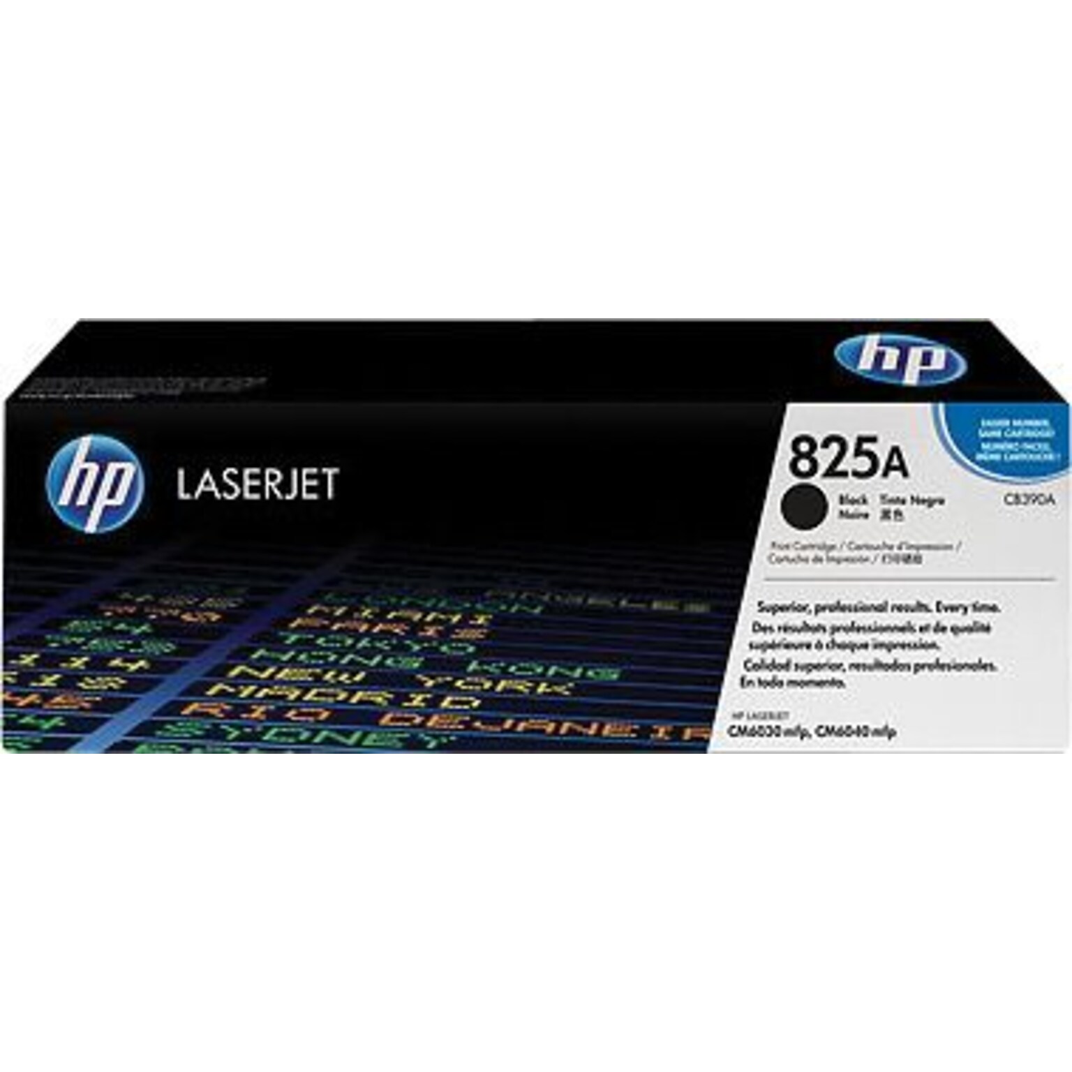 HP 825A Black Standard Yield Toner Cartridge (CB390A)