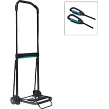 Kantek Luggage Carts Steel, Aluminum, Black