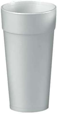 Dart 32TJ32 32 oz. White Foam Cup - 25/Pack