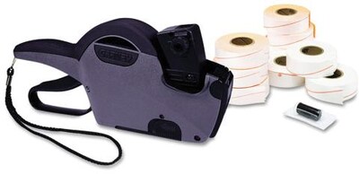 Model 22-6 1-Line/6-Char. Pricemarker Kit, Marker Gun/Ink Roll/9 Rolls Labels