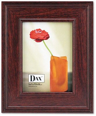 Executive Desktop/Wall Mount Document Frame, 5 x 7, Mahogany Finish