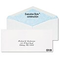 Columbian Gummed V-Flap Security Tinted Business #10 Envelopes, 4 1/8 x 9 1/2, White, 500/Bx