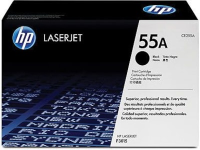 HP 55A Black Standard Yield Toner Cartridge (CE255A)