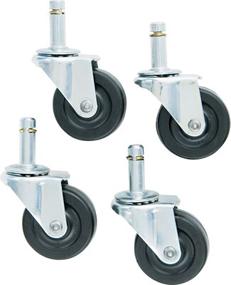 Standard Casters, C Stem