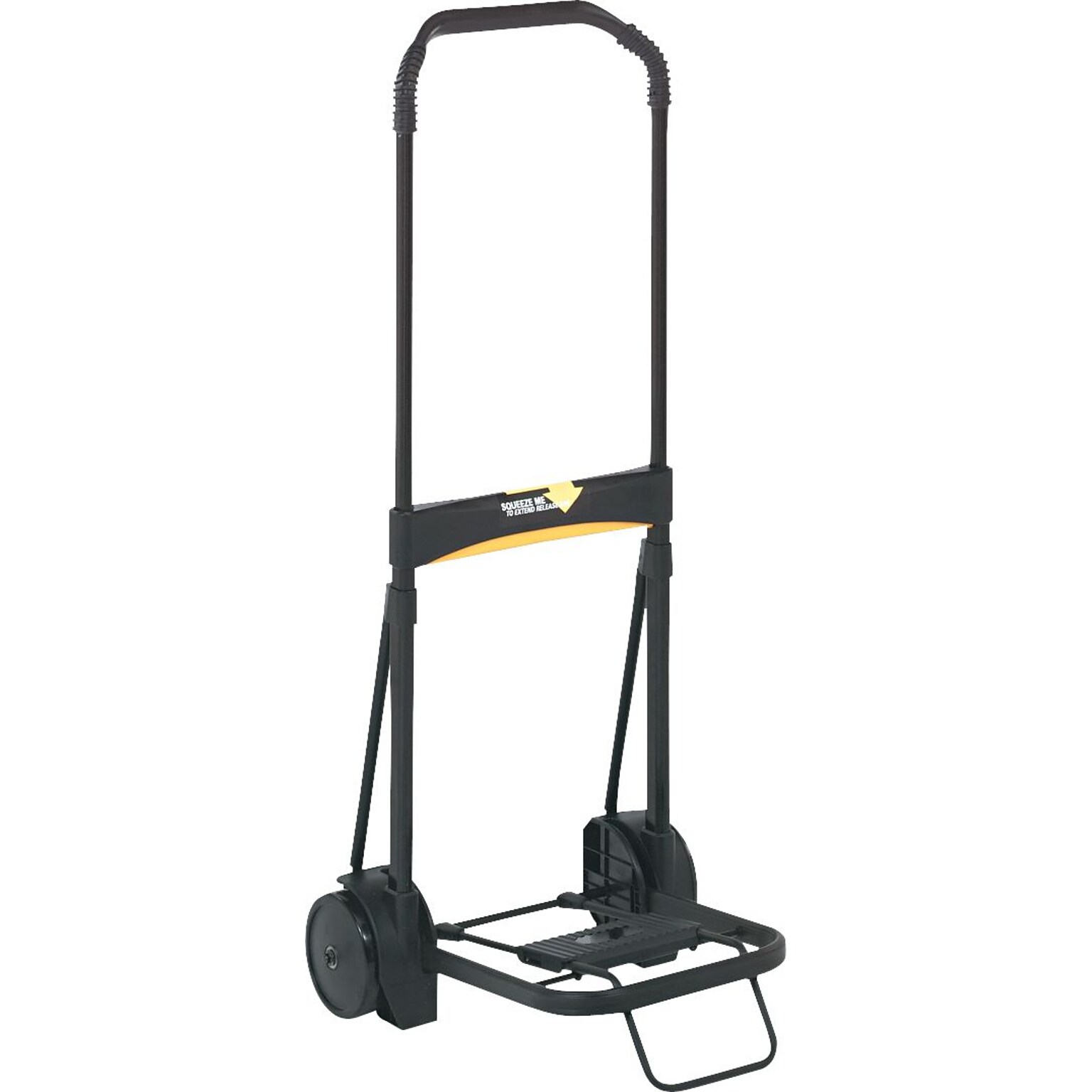 Kantek ® Luggage Carts Steel, Aluminum, Black
