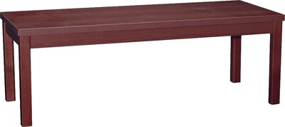 HON® Reception Room Furniture in Mahogany Finish, Coffee Table