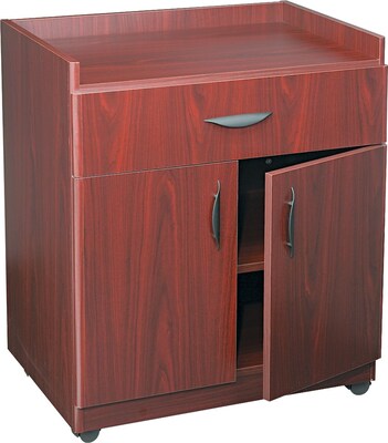 Safco Particle Board Stand, Mahogany (1852MH)