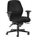 HON® 7800 Series Task Chairs, Mid-Back, High Performance, Black