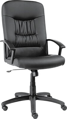 Alera® York Series; High-Back Chair, Black