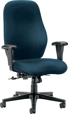 HON® 7800 Series Task Chairs, High-Back, Navy