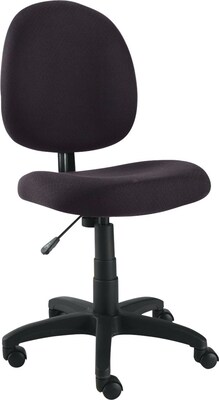 Alera Essentia Acrylic Computer and Desk Chair, Black (ALEVT48FA10B)