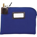 MMF Industries UltimaSeven Classic Locking Security Deposit Bag, Navy (2330881W08)