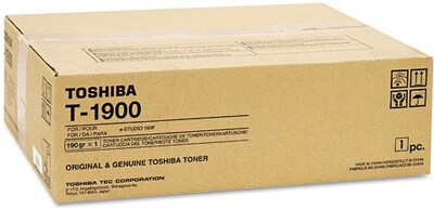 Toshiba T1900 Toner/Drum/Developer Cartridge, Standard