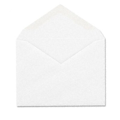Mead #5.5 Columbian Gummed Invitation Envelopes, 4.375 x 5.75, White, 100/Box (COLO198)