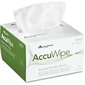 AccuWipe Eyeglass Cleaning/Wiping Cloths, Anti-Fogging, 4-7/8x8-1/4, White, 280/Box