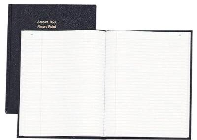 Wilson Jones Ledger Paper, Balance Ledger, Ruled, Green Paper, 9 1/4 x 11 7/8, 100/Pk