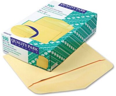 Quality Park Open Side Catalog Envelope, 9 x 12, Cameo Buff, 100/Box (QUA54411)