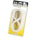 Softalk® Coiled Phone Cord, Plug/Plug, 25ft. Almond