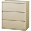 Quill Brand® HL8000 Commercial 3-Drawer Lateral File Cabinet, Locking, Letter/Legal, Putty/Beige, 36