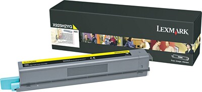 Lexmark™ X925H2YG High-Yield Toner, 7,500 Page-Yield, Yellow