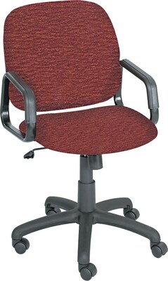 Cava Urth Collection High Back Swivel/Tilt Chair; Burgundy