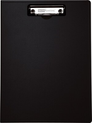 Baumgartens® 1/2 Capacity Top Loading Portfolio Clipboard; Black