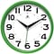 Infinity Instruments Home Essential Wall Clock, Green Resin, 9 (14220GR-3364)