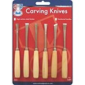 Midwest Products Wood Carving Set, 6/Pkg