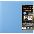 Pioneer Pastel Leatherette Postbound Album, 12 x 12, Baby Blue