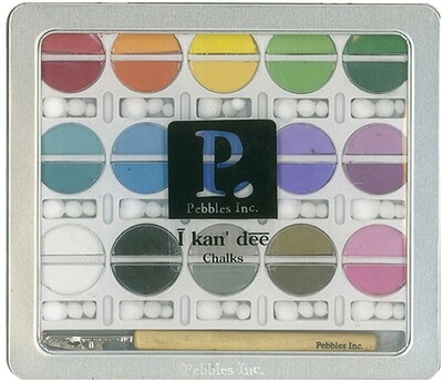 Pebbles I Kandee Chalk Set, Basic Brights