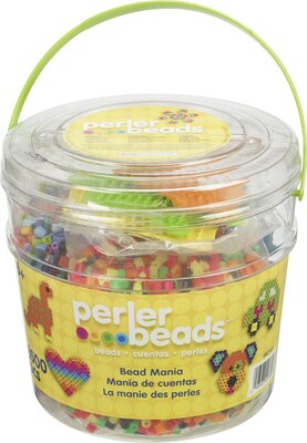 Perler Fun Fusion Fuse Bead Activity Bucket, Bead Mania