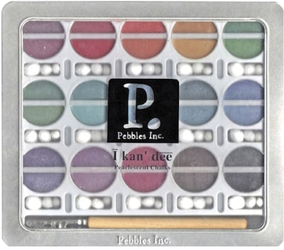 Pebbles I Kandee Chalk Set, Pearlescent Jewel Tones
