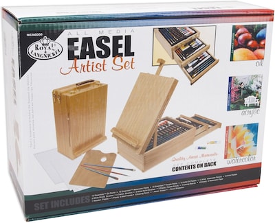 Royal Brush Easel Artist Set-All Media, 192 Pieces
