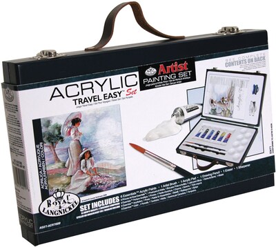 Royal Brush Travel Easy Artist Set, Acrylic Paints