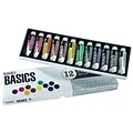 Reeves®  Liquitex Basics Acrylic Paint, 22ml/Tube 12/Pkg, Assorted Colors