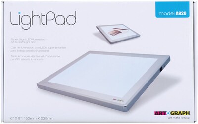 Artograph Light Pad Light Box, 11.6 x 14.6 x .625