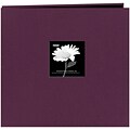 Pioneer Fabric Frame Scrapbook, 12 x 12, Wildberry Purple