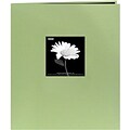 Pioneer Fabric Frame Scrapbook, 8.5 x 11, Sage Green