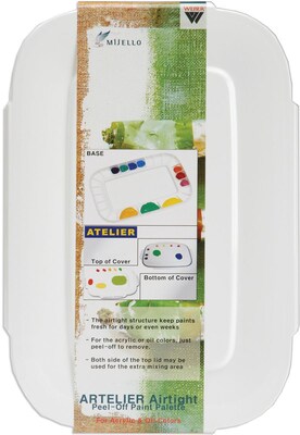 Martin Universal Airtight Peel-Off Palette, 3.5X9.125